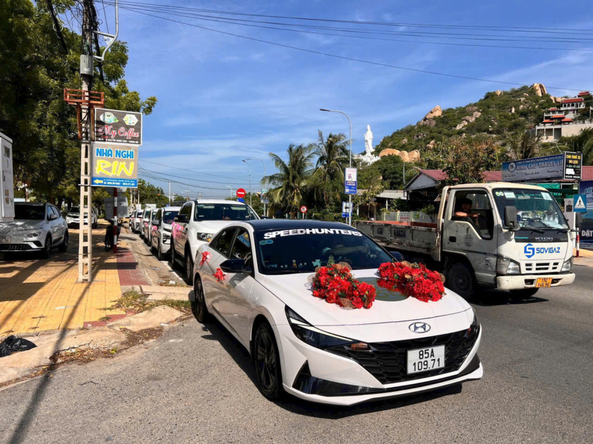 Dịch vụ thuê xe hoa, thuê xe cưới Ninh Thuận