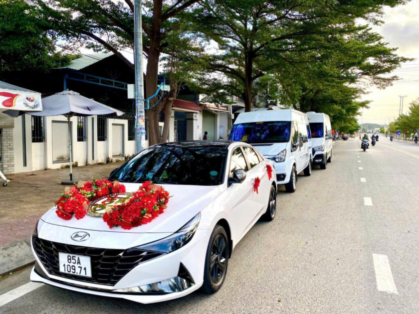 Dịch vụ thuê xe hoa, xe cưới Ninh Thuận