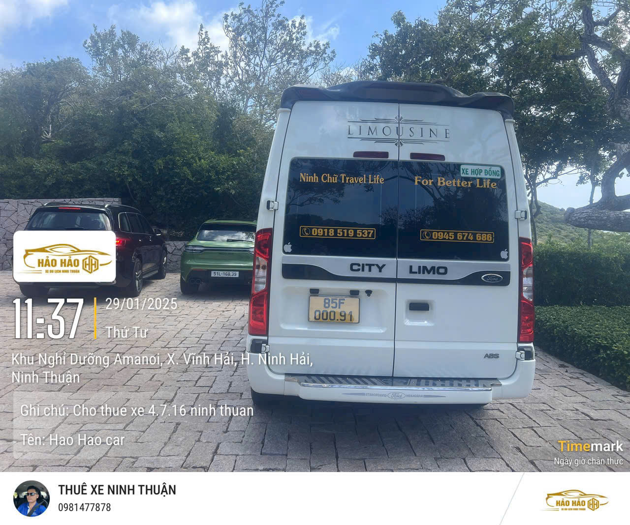 thuê xe tour vĩnh hy