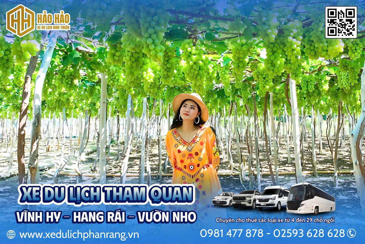 Giá thuê xe du lịch Ninh Thuận xe tour vĩnh hy, Xe du lịch Phan Rang