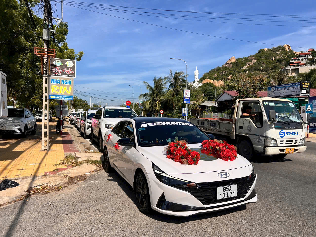 xe đón dâu phan rang