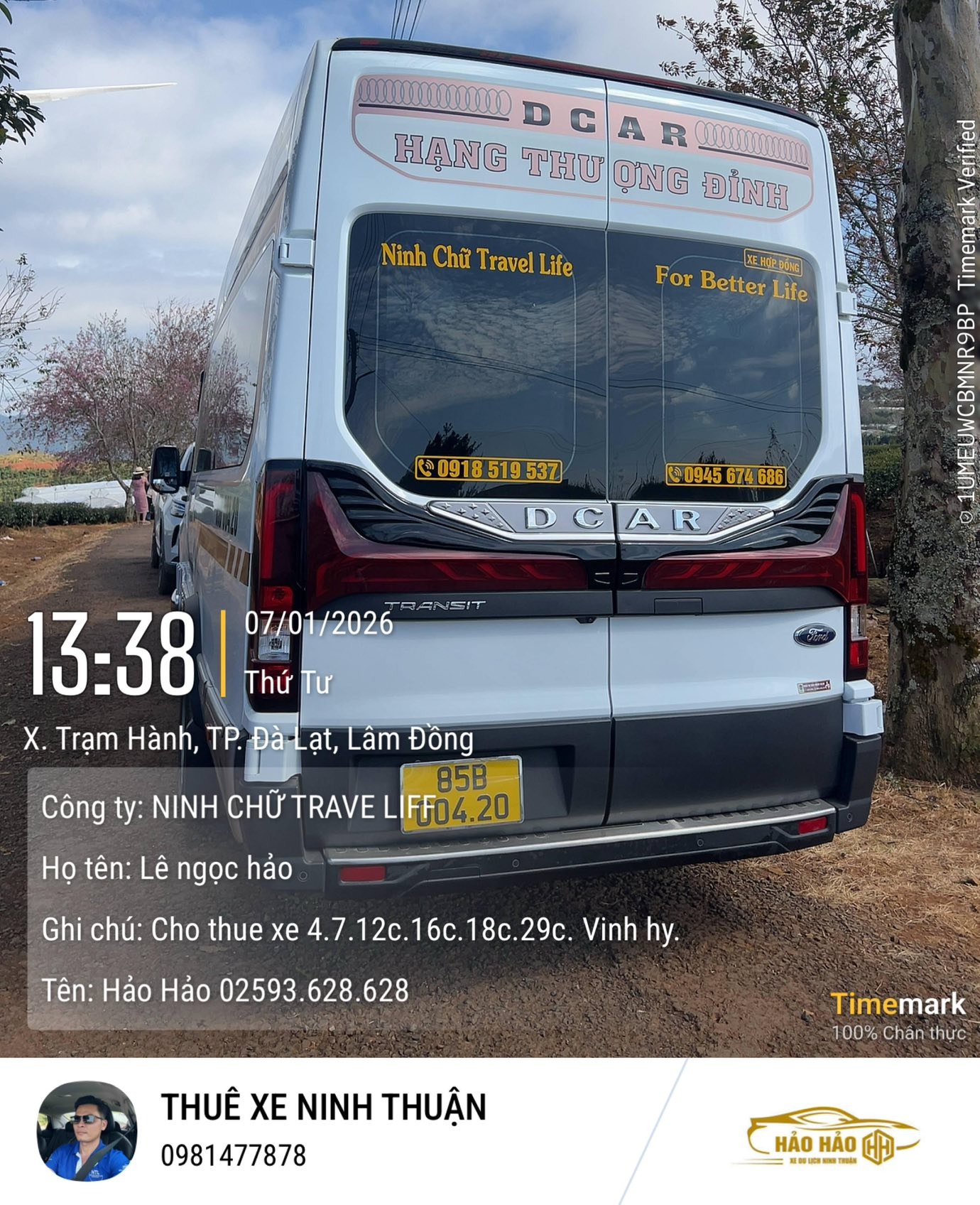 Hảo Hảo Car cung cấp thuê xe limousine Phan Rang đi Đà Lạt sang trọng, tiện nghi, phục vụ 24/7.