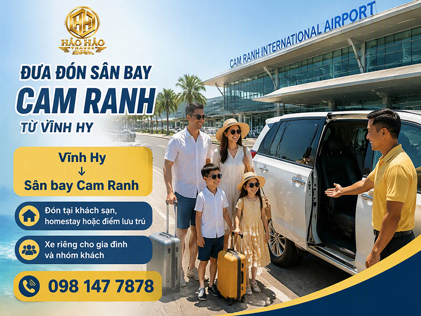 xe Vĩnh Hy Cam Ranh Xe đưa đón sân bay Cam Ranh
