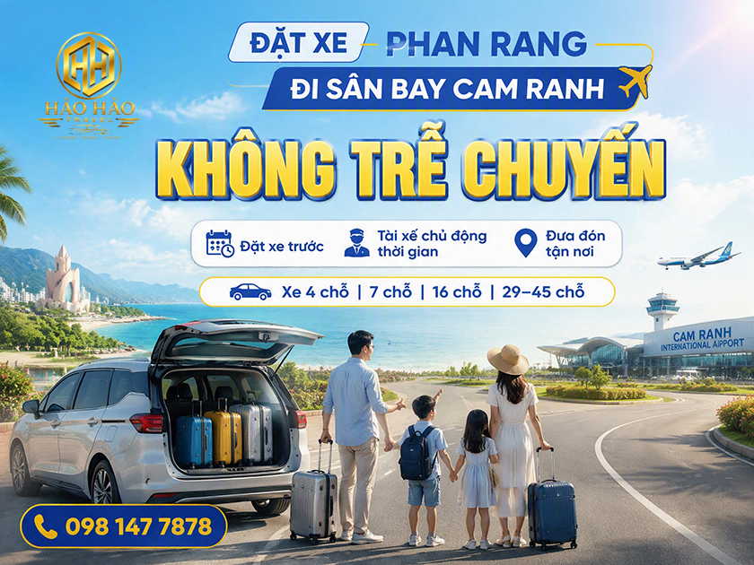 xe Phan Rang đi sân bay Cam Ranh Xe đưa đón sân bay Cam Ranh