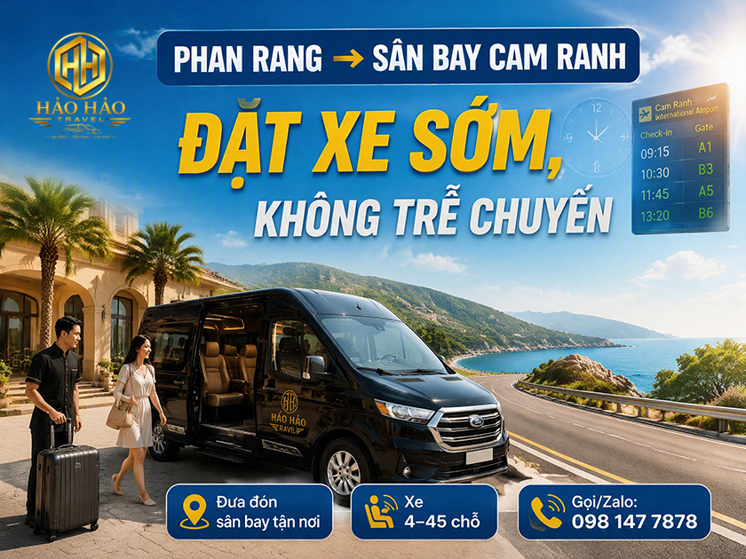 xe Phan Rang đi sân bay Cam Ranh Xem sân bay Cam Ranh Phan Rang